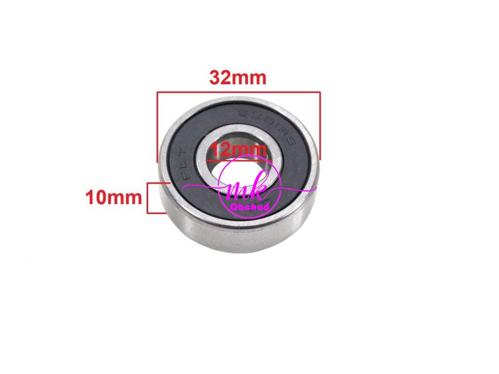 LOŽISKO 6201 2RS FŁT 12x32x10