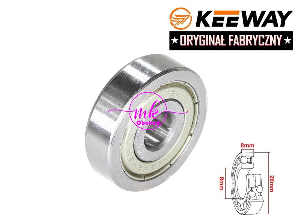 LOŽISKO HŘÍDELE SPOJKY V KRYTU ŘEMENE KEEWAY ORIGINÁL 638X2-ZZ