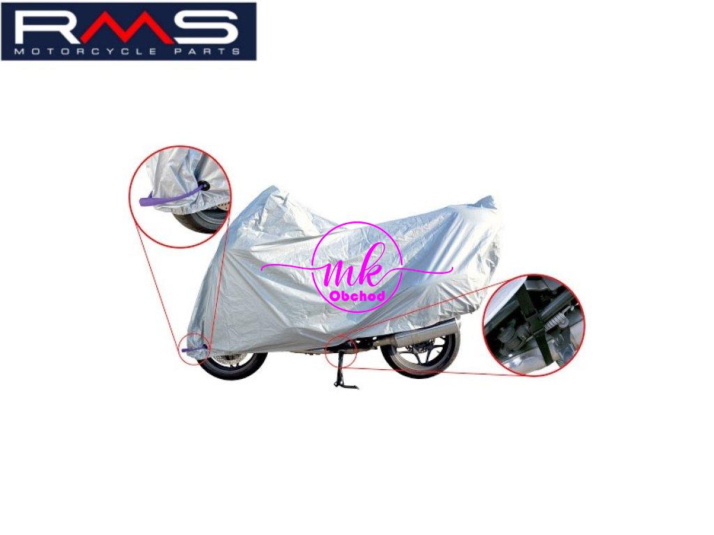 MOTOCYKLOVÝ KRYT VELIKOST M 203x89x119cm RMS