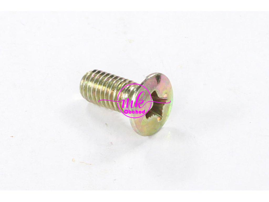 ŠROUB VÍKA ROTORU FILTR OLEJE M5x12mm YANKEE D125