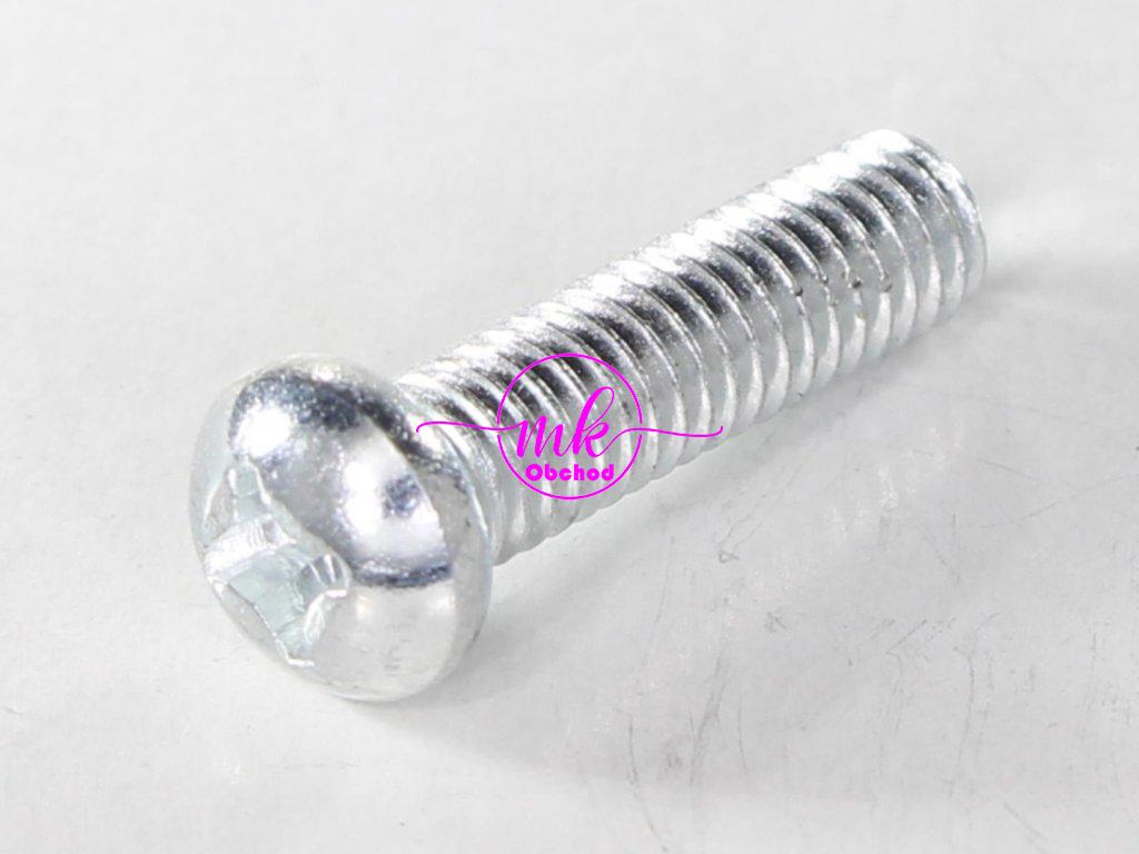 ŠROUB M6x22mm PŮLKULATÁ KŘÍŽOVÁ BAL. 10ks.