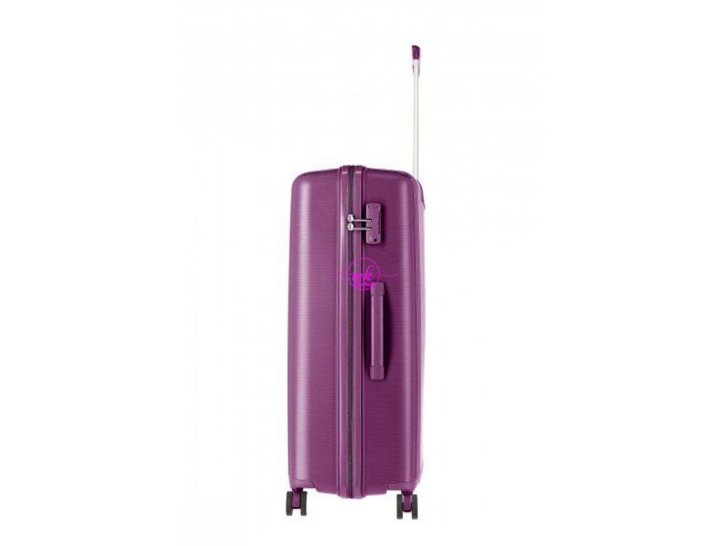 sada cestovních kufrů Travelite Vaka 4w fialová