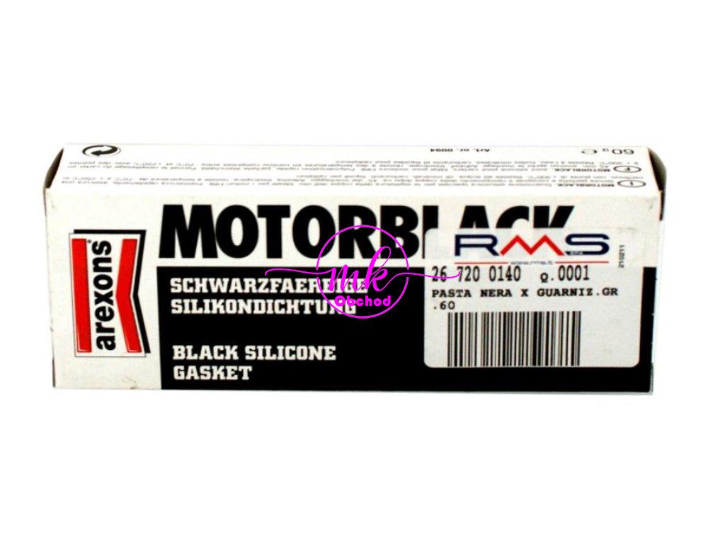 ČERNÝ SILIKON MOTORBLACK 60g RMS