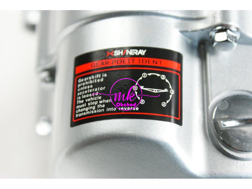 MOTOR CG 250 AC 167FMM SHINERAY 4 RYCHLOSTI + ZPĚTNÝ HB