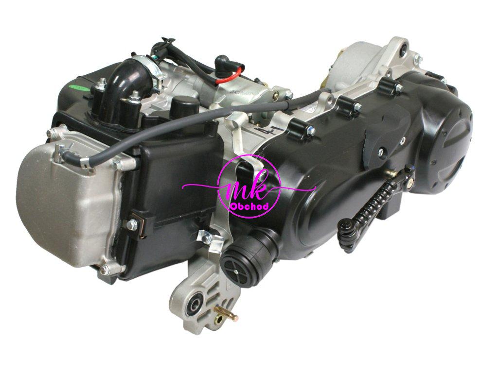 MOTOR GY6-80 KOLO 12'' JEDNODUCHÝ TLUMIČ NOVÝ