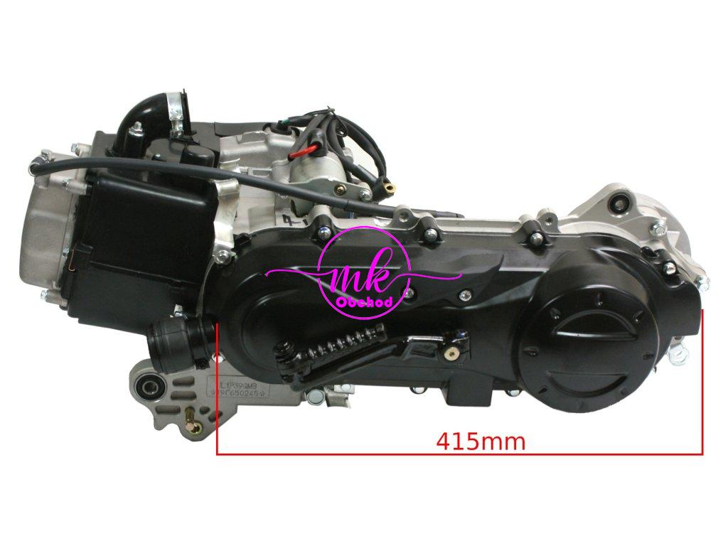 MOTOR GY6-80 KOLO 12'' JEDNODUCHÝ TLUMIČ NOVÝ