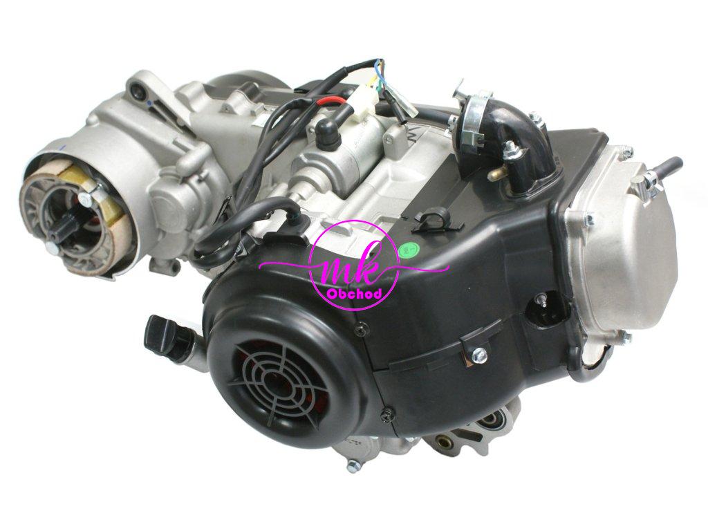 MOTOR GY6-80 KOLO 12'' JEDNODUCHÝ TLUMIČ NOVÝ