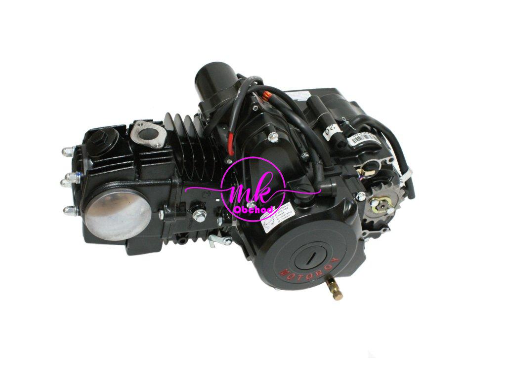 MOTOR MOTOROVÝ STREET YANKEE 125 MANUÁL 4 RYCHLOSTNÍ HLINÍKOVÝ VÁLEC 154FMI TZ