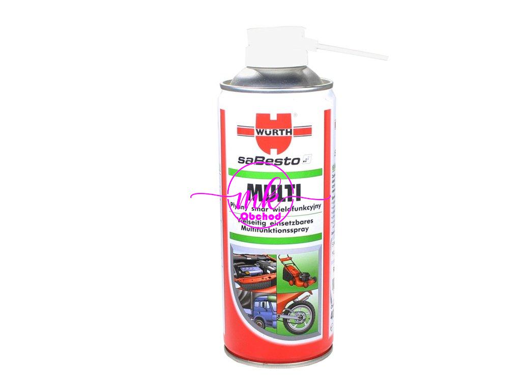 WURTH MULTIFUNKČNÍ MAZIVO MULTILUBE 400ml