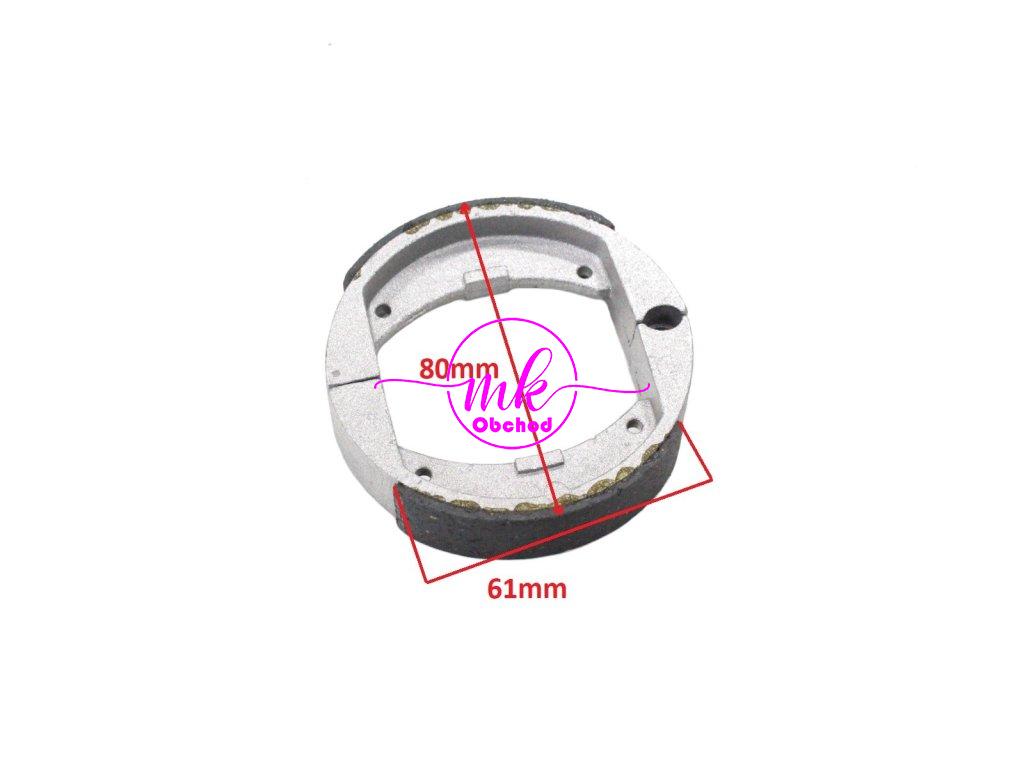 BRZDOVÉ ČELISTI JAWA 50 BABETTA 210/225 ROMET MOTORYNKA STELLA TAIWAN