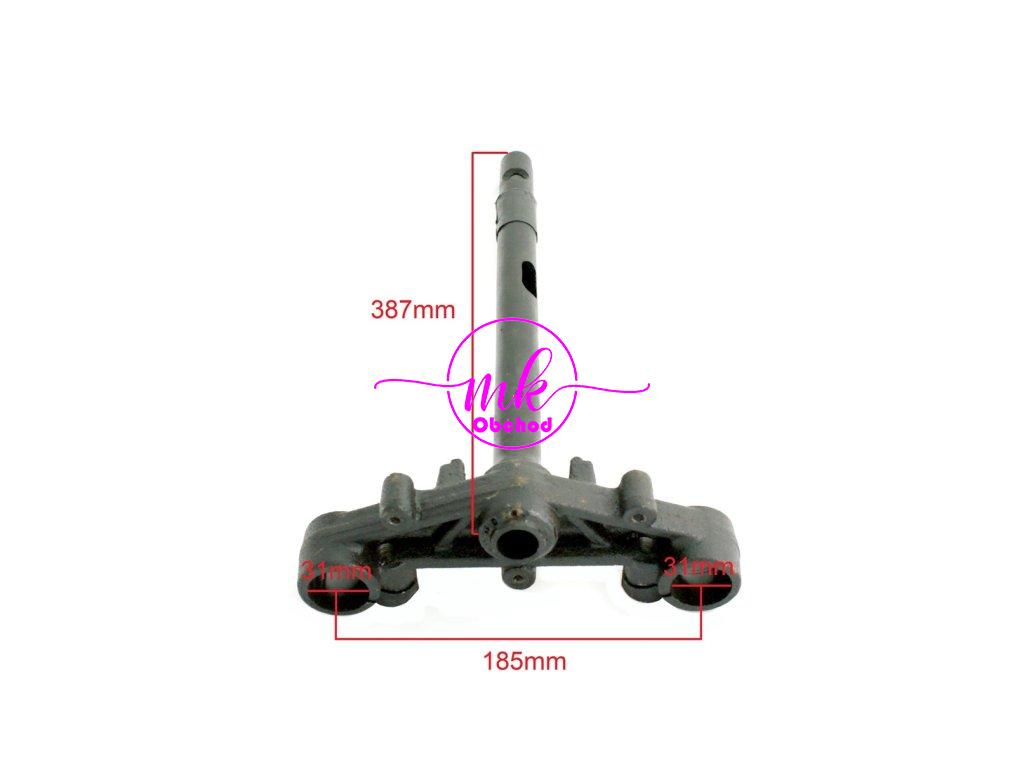 TYČ BAOTIAN GY6 KOLO 12" SKÚTR BAOTIAN ORG PHE