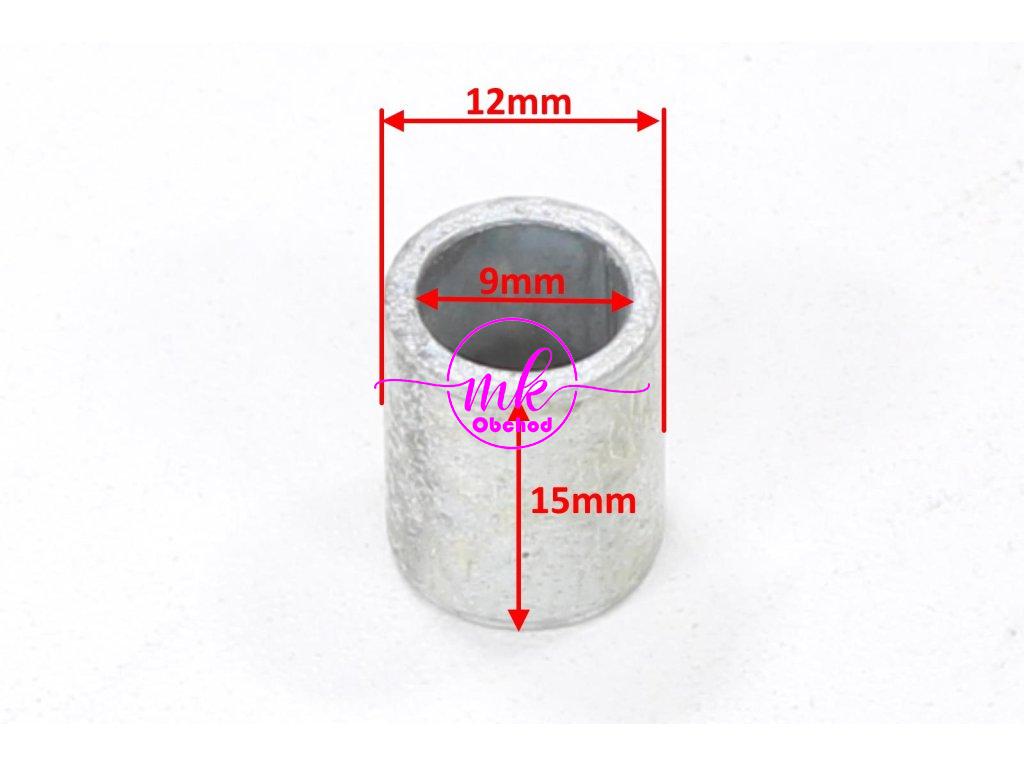 DISTANČNÍ POUZDRO ŠROUBU NÁDRŽE SIMSON S51 S70 12x15mm