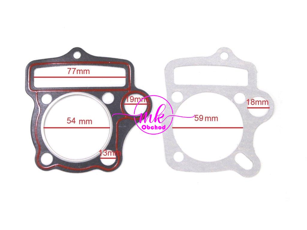 TĚSNĚNÍ ATV 125 HLAVY A VÁLCE 54mm