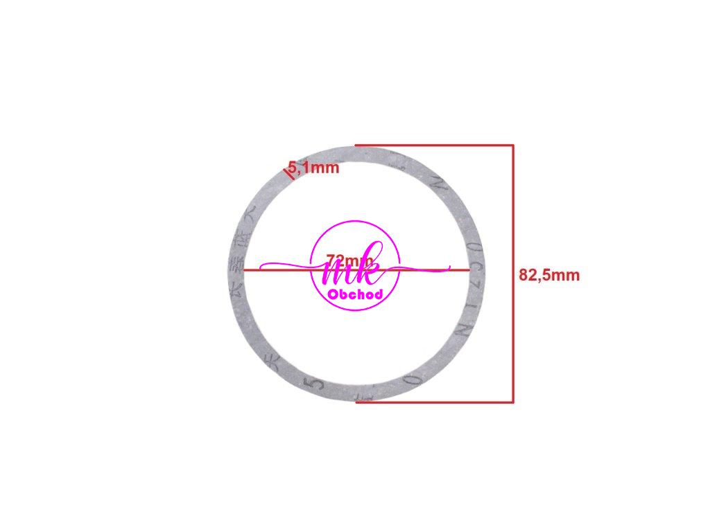 TĚSNĚNÍ ATV 125 HLAVY A VÁLCE 54mm SADA BRI