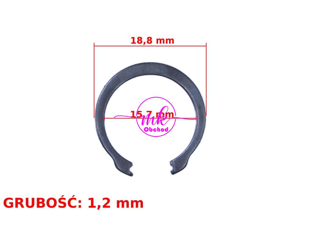 ZABEZPEČENÍ KROUŽKU FI 15,7 X 18,8 X 1,2