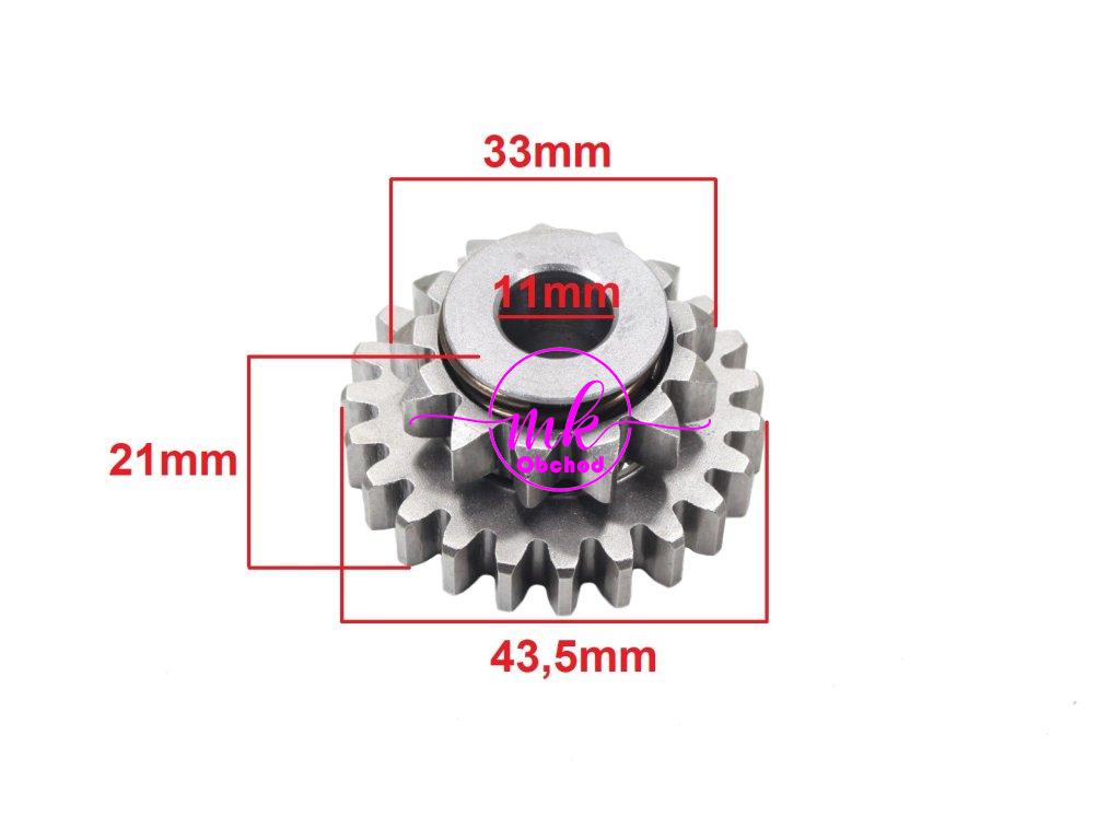 KICKSTARTER GEAR JAWA 50 ROMET OGAR 200 DUELLS DI