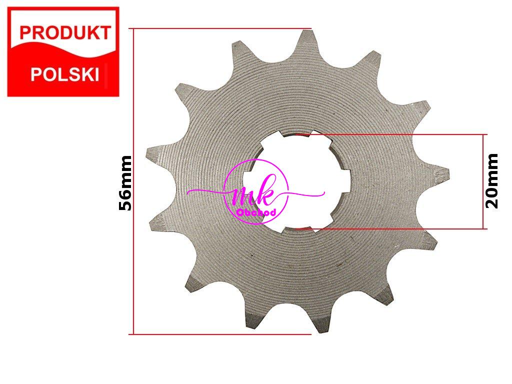 PŘEDNÍ OZUBENÉ KOLO JAWKA 50 13z M