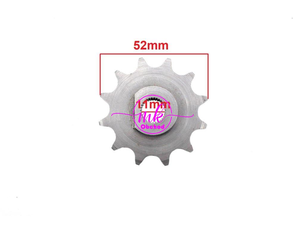 PŘEDNÍ OZUBENÉ KOLO ROMET 2 RYCHLOSTNÍ 12z W