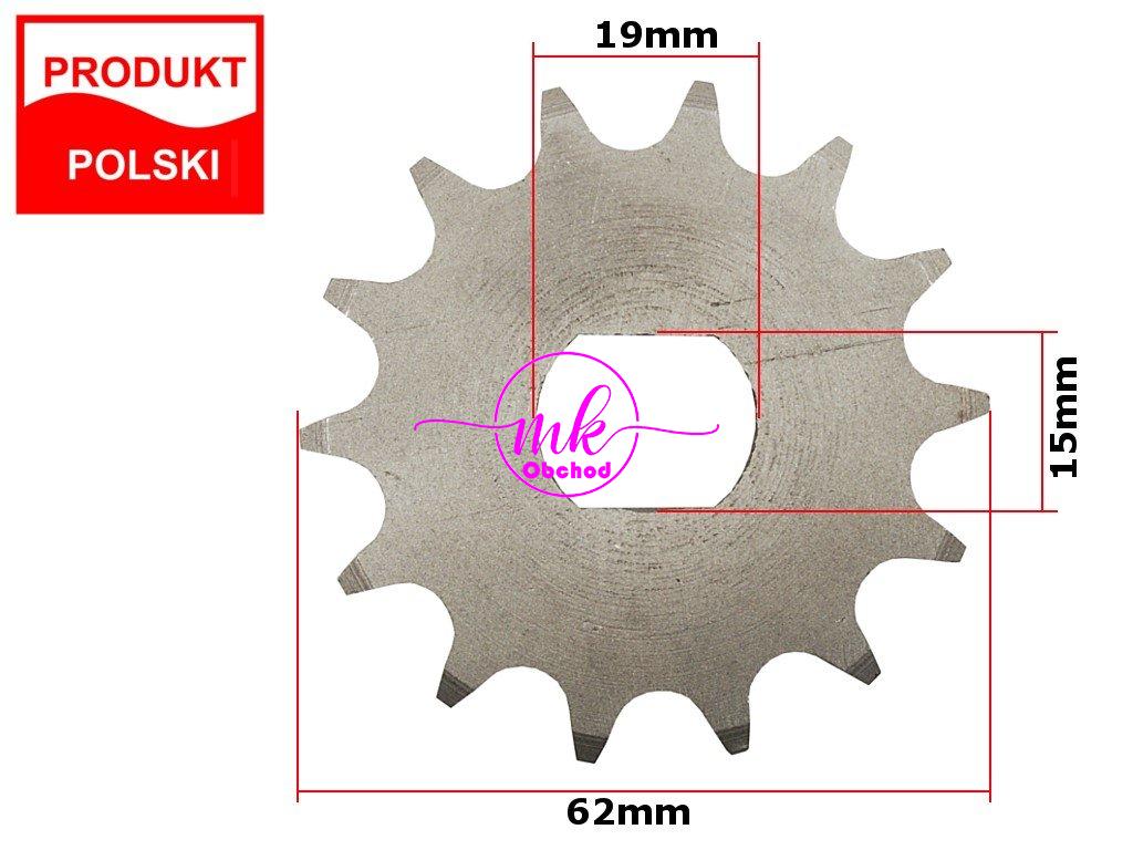 PŘEDNÍ OZUBENÉ KOLO SIMSON S51 14z W