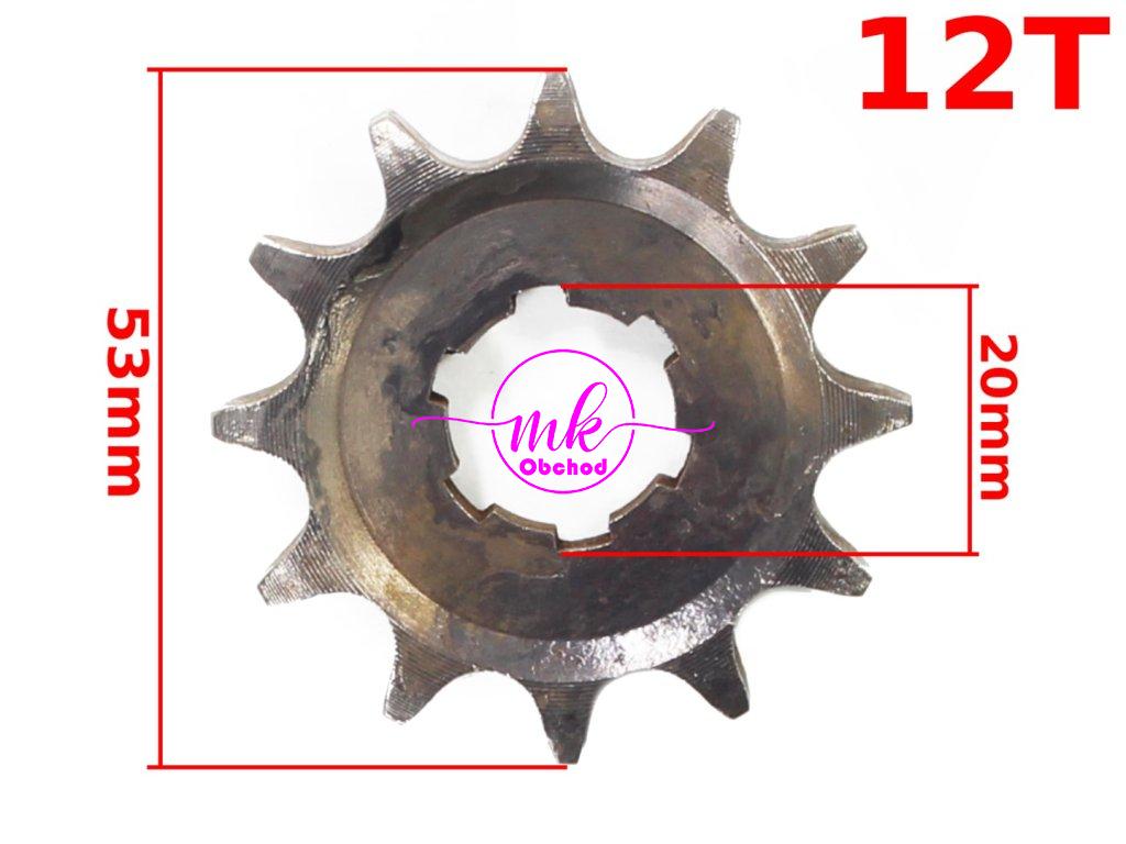 PŘEDNÍ OZUBENÉ KOLO WSK 125 12z ML