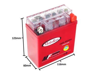 AKUMULÁTOR MF 12N5-3B -/+ 12N5L-BS (GEL)