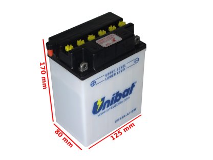 AKUMULÁTOR UNIBAT CB14A-A1 L+