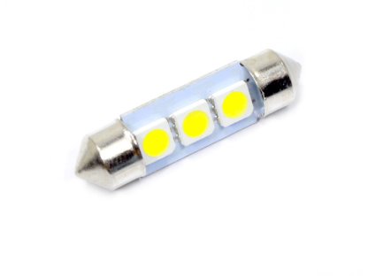 ŽÁROVKA 12V 5W TRUBIČKA 36mm LED WB