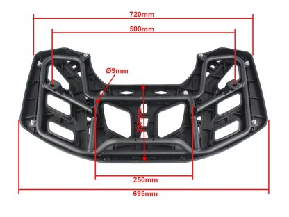 PŘEDNÍ NOSIČ PLAST ATV 125 HUNTER NEW HB