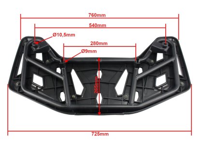 PŘEDNÍ KUFR PLAST ATV 200 NEW HB