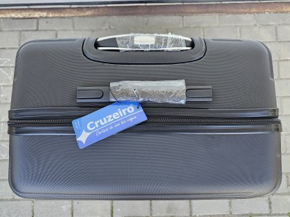 cestovní skořepinový kufr velký - černý II.