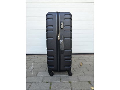 cestovní skořepinový kufr velký - černý II.