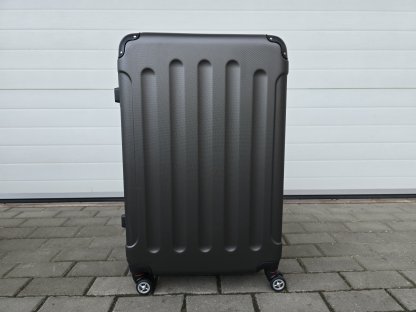 cestovní skořepinový kufr velký - tmavě šedá