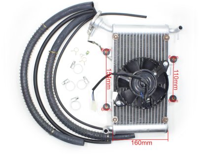 CHLADIČ S VENTILÁTOREM ATV 200 BASHAN BRI