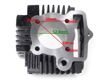 VÁLEC ATV 110 52,4mm ČEP 13mm SADA. MOTOR HORIZONTÁLNÍ S OZNAČENÍM 152FMH VYSKYTUJÍCÍ SE V ATV ČÍNSKÉ ČTYŘKOLKY, MOPEDY STREET, CROSS, CHOPPER