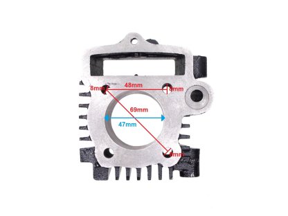 VÁLEC ATV 70 47mm ČEP 13mm STREET SADA S HLAVOU TZ MOTOR HORIZONTÁLNÍ S OZNAČENÍM 147FMD VYSKYTUJÍCÍ SE V ATV ČÍNSKÉ ČTYŘKOLKY, MOPEDY STREET, CROSS, CHOPPER