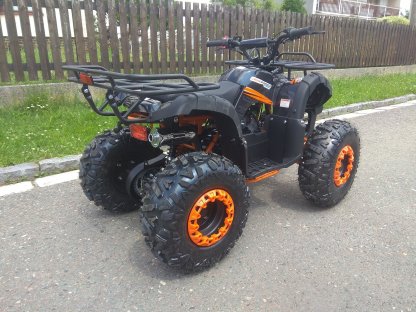 Dětská čtyřkolka 125 ccm Hummer 8" 3G - oranžová