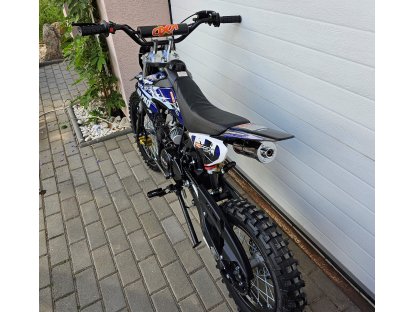 dirtbike pitbike 125ccm KXD 607  17/14 - modrá