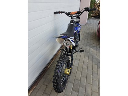 dirtbike pitbike 125ccm KXD 607  17/14 - modrá