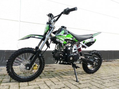 dirtbike pitbike 125ccm KXD 607  14/12 automat + el.start - zelená