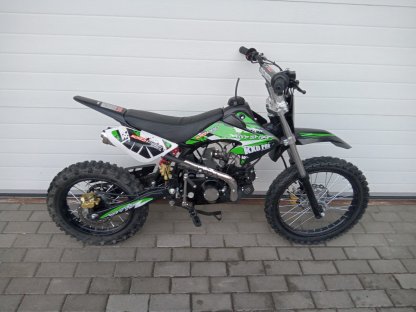 dirtbike pitbike 125ccm KXD 607  17/14 - červená