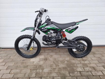 dirtbike pitbike 125ccm KXD 607  17/14 - zelená