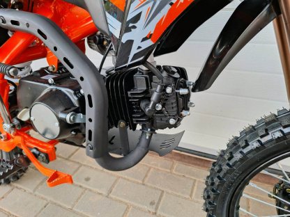 dirtbike pitbike 125ccm KXD 609  17/14 - oranžová