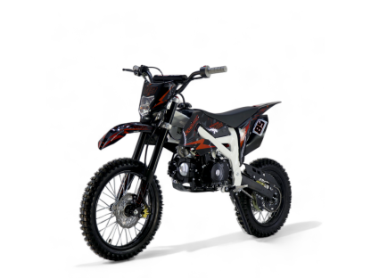 dirtbike pitbike 125ccm KXD 612  17/14 - oranžová (el. start)
