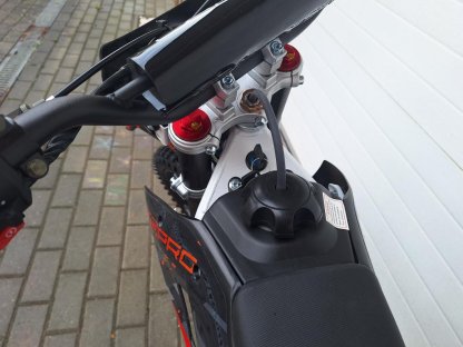 dirtbike pitbike 125ccm KXD 612  17/14 - oranžová (el. start)