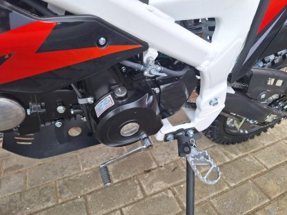 dirtbike pitbike 125ccm KXD 612  17/14 - oranžová (el. start)