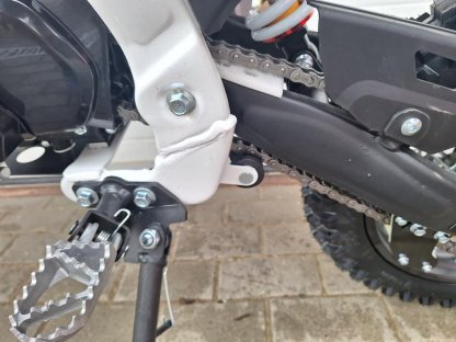 dirtbike pitbike 125ccm KXD 612  17/14 - oranžová (el. start)