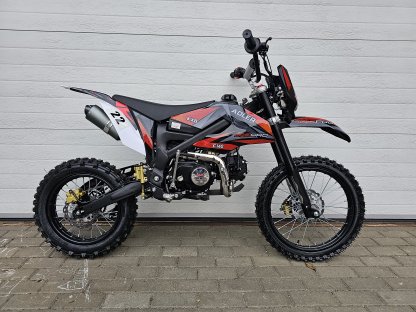 dirtbike pitbike 140 ccm KXD 612 - červená (el.start)