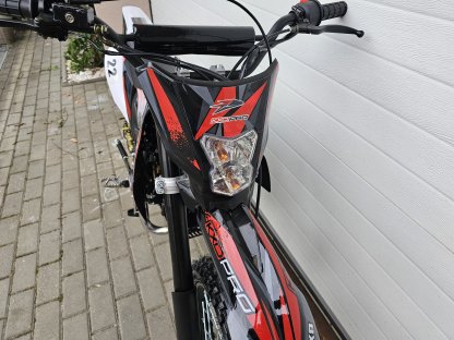dirtbike pitbike 140 ccm KXD 612 - červená (el.start)