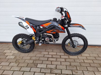 dirtbike pitbike 140 ccm KXD 612 - oranžová (el.start)