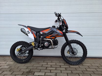 dirtbike pitbike 140 ccm KXD 612 - oranžová (el.start)